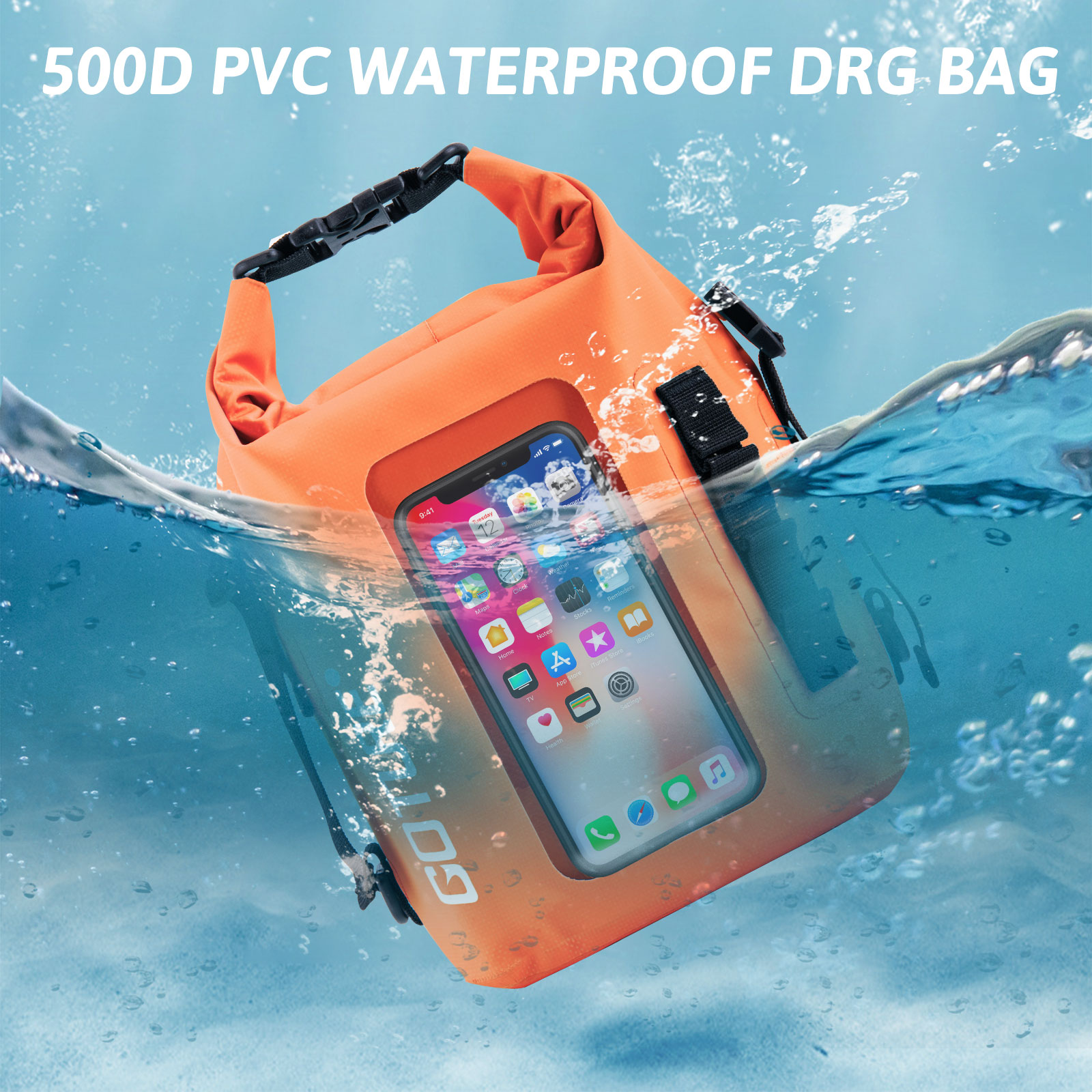 Dry Bag Roll Top - Goture 5L Waterproof Dry Bag with