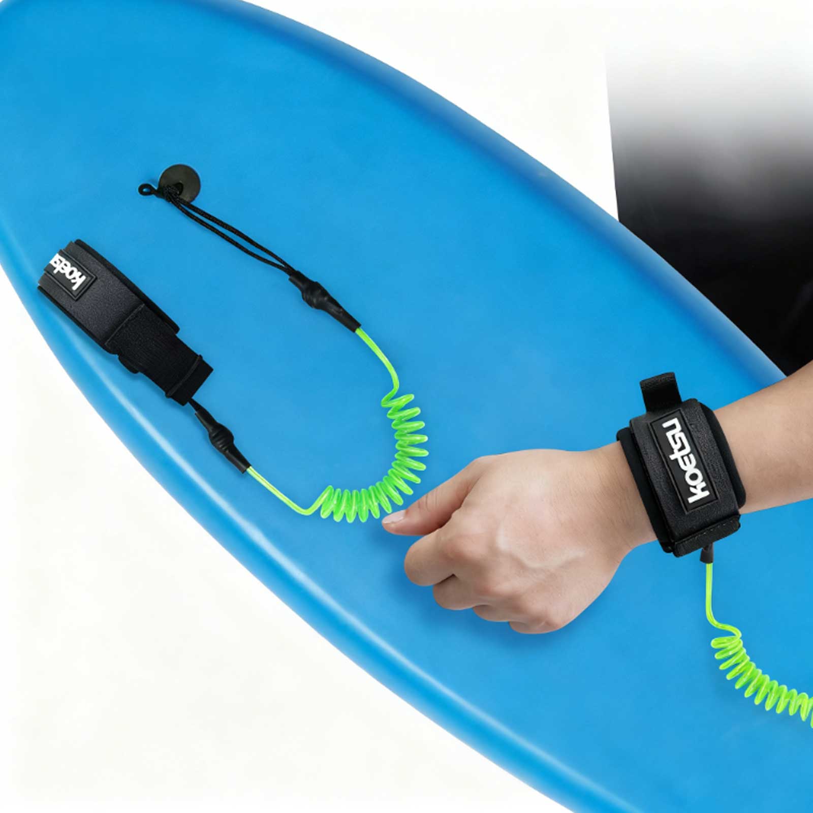 Coiled Bodyboarding Leash TPU  – обзор и цена Surfboard Leash Ankle