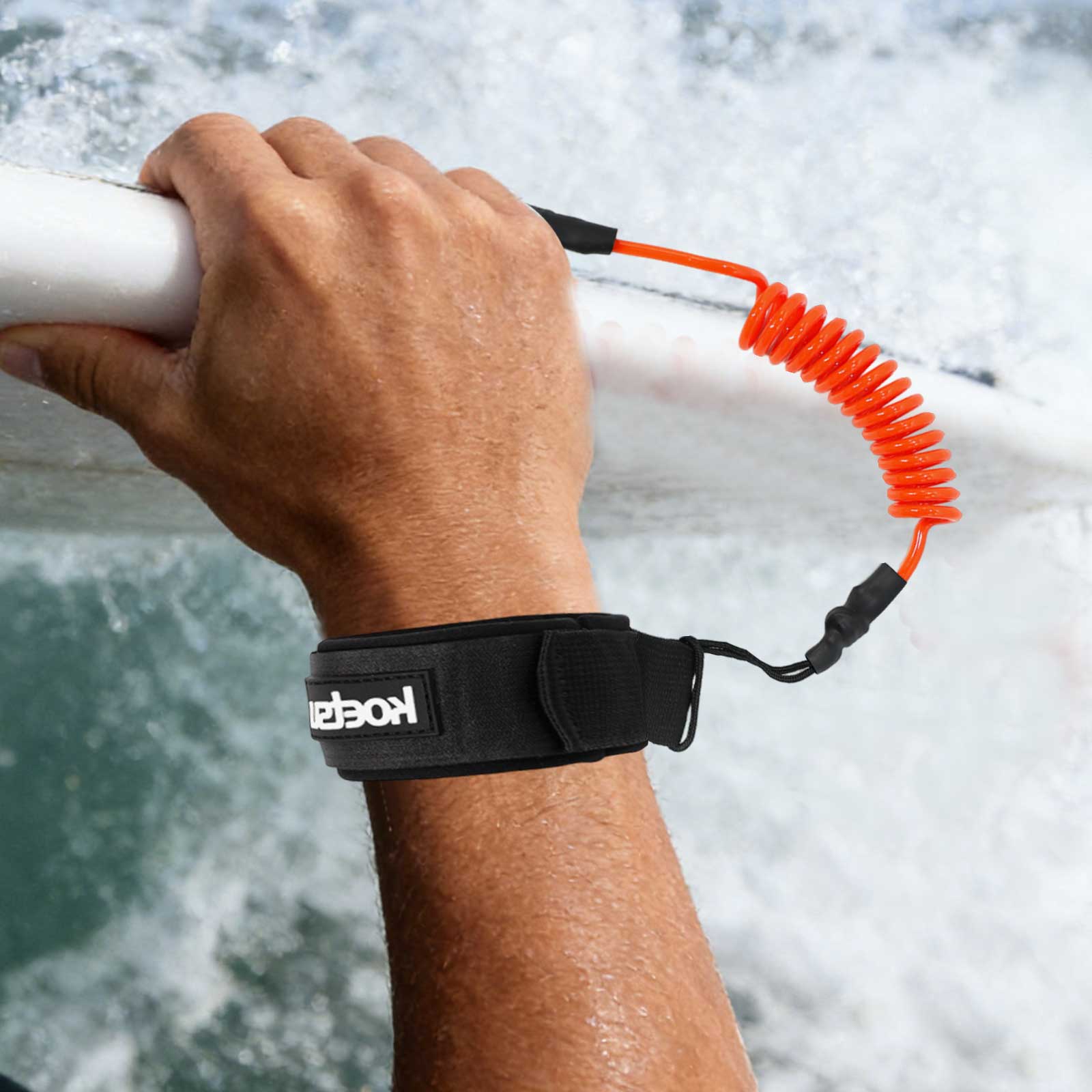 Coiled Bodyboarding Leash TPU  – обзор и цена Surfboard Leash Ankle