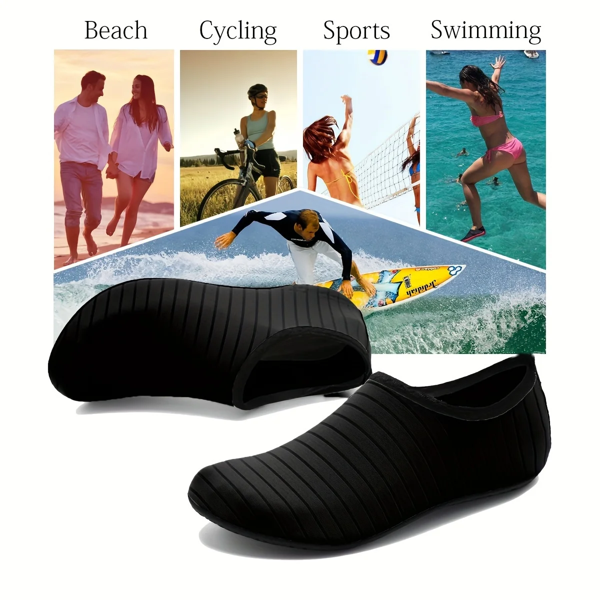 1Pair Water Shoes Women Men Ba – обзор и цена Aquatic Sports Shoes