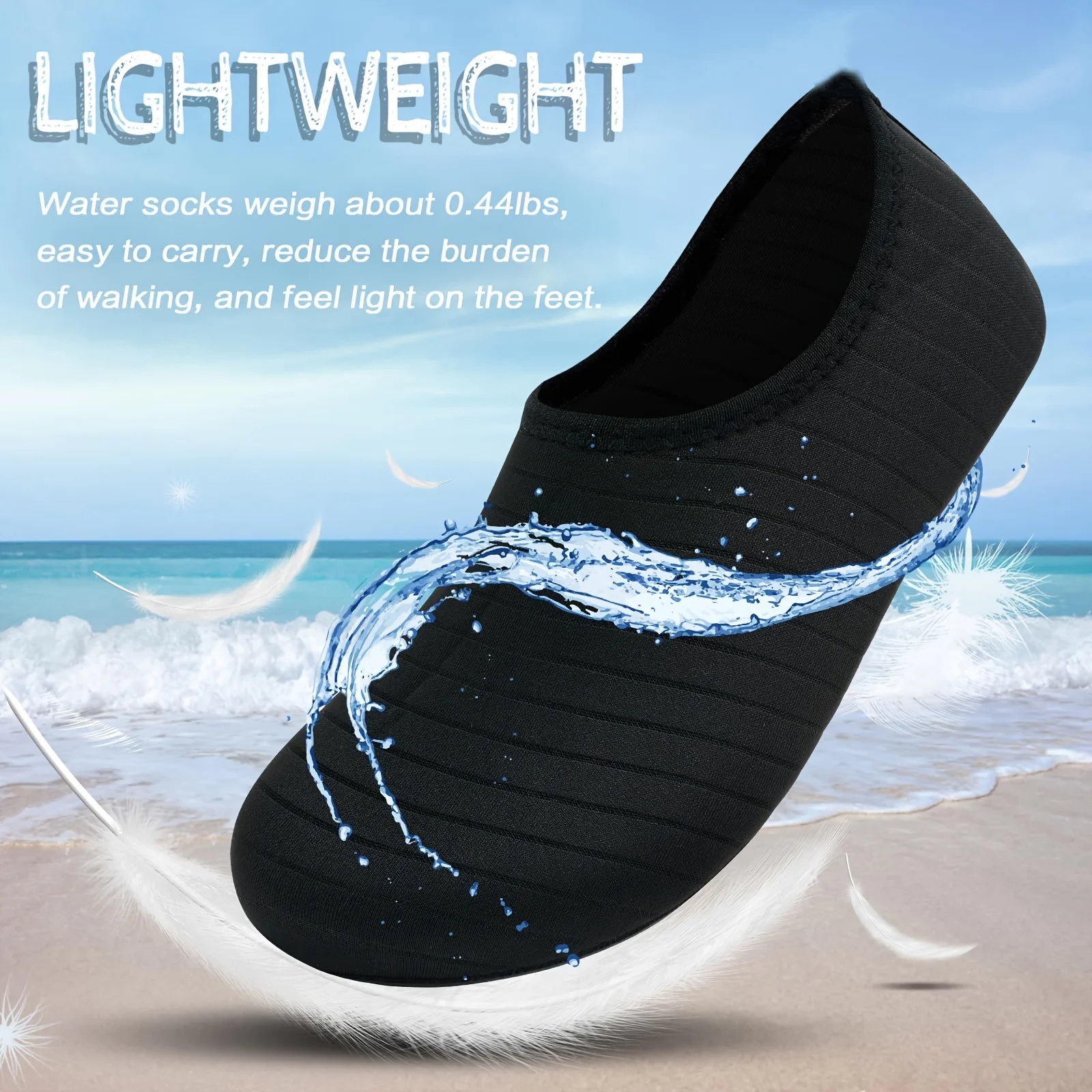 1Pair Water Shoes Women Men Ba – обзор и цена Aquatic Sports Shoes