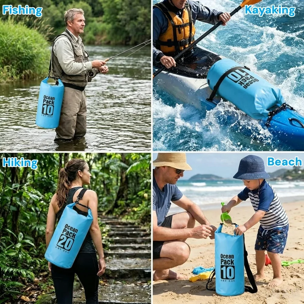 500D Waterproof Dry Bag Floati – обзор и цена Dry Bag Roll Top